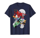 Disney Big Hero 6 TV Series Team In Action Portrait T-Shirt