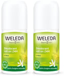 Weleda Citrus Déodorant roll-on 24h Rouleau 2x50 ml