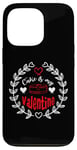 Coque pour iPhone 13 Pro Cake Is My Valentine Funny Valentine's Day Cake Lovers