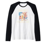 Beer The Universal Language in Any City Manhattan Raglan Baseball Tee