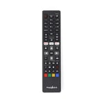 Nedis Erstatnings Fjernbetjening | Egnet til: Philips | Forprogrammeret | 1 Enhed | Amazon Prime / Netflix-knap / Rakuten TV Button / Smart hub-knap | Infrarød | Sort