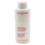 Clarins Moisture-Rich Body Lotion 400ml with Shea Butter for Dry Skin