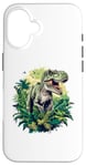 iPhone 16 Jurassic World - Tyrannosaurus Rex - Dinosaur Portrait Case