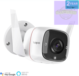 Tapo Wireless Outdoor Security Camera, Weatherproof, flexible installation, No &