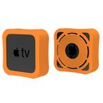 Silikonskal Apple TV 4K 2021 Orange