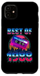 Coque pour iPhone 11 Best Of 1988 36 Years Old Cassette Tape 80s 36th Birthday