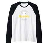 City Lights Baraboo Nights Wisconsin US Cities WI Raglan Baseball Tee