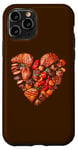 Coque pour iPhone 11 Pro Valentine BBQ Grill Viande Cœur Dad & Chef Food Graphic