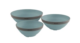 Outwell Collaps Bowl Set (Classic Blue) - Camping
