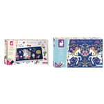 Janod - Trousse à Décorer et à Customiser - Les Ateliers Déco - Kit Loisir Créatif Enfant & Coffret Paillettes Licornes - Les Ateliers du Calme - Kit Loisir Créatif Enfant