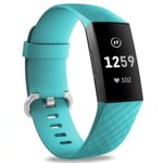 Fitbit Charge 3      Silicone Strap   Turquoise