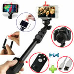 Selfie Stick Strong Monopod + Bluetooth Remote for iPhone 11 Pro Max, iPhone XS