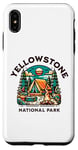 Coque pour iPhone XS Max Randonnée familiale en plein air dans le parc national de Yellowstone Forest