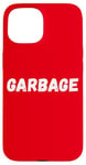 Coque pour iPhone 15 Garbage For Trump Team Garbage American Garbage Truck Funny