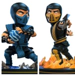 Mortal Kombat SUB ZERO v SCORPION Video Game 5" figures set bundle QType Toys