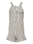 Striped Jumpsuit Patterned Mango