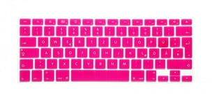 Keyboard Cover QWERTZ for MacBook Pro 13" 15" 17" iMac MacBook Air 13" in Pink