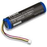 vhbw Batterie compatible avec TomTom Rider, 4GC01, 4K00.001, 4K00.13 GPS, appareil de navigation (3400mAh, 3,7V, Li-ion)