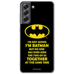 ERT GROUP Coque de téléphone Portable pour Samsung S21 FE Original et sous Licence Officielle DC Motif Batman 053 Parfaitement adapté à la Forme du téléphone Portable, Coque en TPU