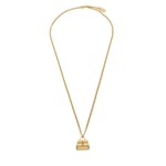 Halsband Marc Jacobs The St. Marc Cuban-Link Chain Necklace 2F3JNC001J37 Gyllene