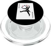 Joker Black Suits Playing Card PopSockets PopGrip for MagSafe