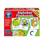 Orchard Toys Alphabet Flashcards, 26 Educational Double-sided Flashcards, Teach the Letters of the Alphabet, Perfect for Kids Age 3-7, Educational Toy, Kiwi Lime Green