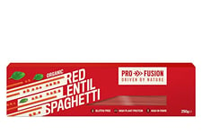 Profusion Organic Red Lentil Spaghetti 250g, Pack of 6 - High in Protein, Gluten-Free & Vegan Pasta