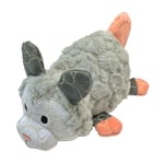 Bite Force Jouet en Peluche Robuste pour Chiens Wildlife de Fabriqué en matériau Kevlar, Plusieurs Couches, couineuse et des Coutures renforcées. Idéal pour Les mâchoires puissantes (Opossum)