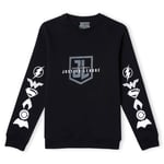 Justice League Zack Snyders JL Unisex Sweatshirt - Black - XXL