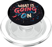 Costume de discours Cool What is going on PopSockets PopGrip pour MagSafe