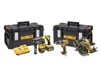 Dewalt DCK357T2 Triple Kit: DCD796 + DCH333 + DCS575 (2 x FLEXVOLT 6.0Ah)