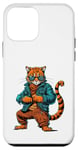 Coque pour iPhone 12 mini Orange Bengale Chat Voyou Chat Gangster Chat Gangster Life