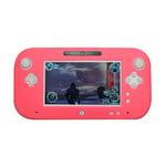 Rose Coque De Protection Complète En Caoutchouc Et Silicone Souple Pour La Manette De Jeu Nintendo Wii U, Étui En Gel, Ultra