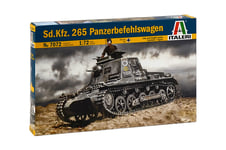 Sd Kfz 265 Panzer Befehlswagen Tank Kit En Plastique 1:72 Modèle ITALERI