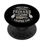 Beau Gosse Homme Peinard Humour Au Volant De Son Camping Car PopSockets PopGrip Adhésif