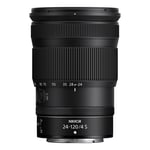 Nikon Nikkor Z 24-120mm f/4 S Std Zoom med stort område.