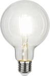 LED-lampa E27 G95 Clear