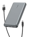 Belkin Batterie Externe USB-C 20000mAh (Power Bank Puissance de 20K, entrée et Sortie USB-C, 2 Ports USB-A, câble USB-C vers USB-A fourni, pour iPhone, Galaxy, Pixel, iPad, AirPods) - Gris sidéral