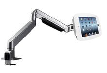 COMPULOCKS iPad Pro 11" (1-4th Gen) Space Enclosure Articulating Arm Mount monteringssett - for nettbrett - hvit  sølv