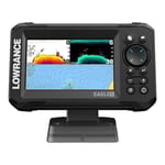 LOWRANCE Eagle 5 - kartplotter /Ekkolodd 5" IPS - m/Splitshot HD hekksvinger