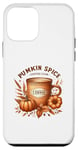 Coque pour iPhone 12 mini Pumpkin Spice Coffee Club Autumn Vibes Cosy Season Automne