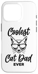 Coque pour iPhone 16 Pro Le papa le plus cool des chats