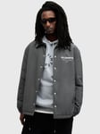 AllSaints Underground Coach Jacket, Blue Mid