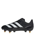 adidas Mixte Adizero Rs15 Pro (SG) Football Shoes (Soft Ground), Core Black/FTWR White/Carbon, 36 2/3 EU