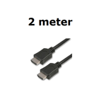 HDMI-kabel - 2m - Sort