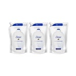 Dove Caring Orignal Moisturising Cream Hand Wash Refill 500ml x 3