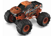 Tec-Toy - Speed Monster R/C 1:12, 2,4G 7,4V, Gyro And Sound - Orange (471259)