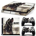 Autocollant Stickers Skin de Protection pour Console et Manette Sony Playstation PS4 - Call of Duty #11