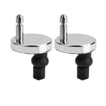 Sjqka - Lot de 2 Fixation Abattant wc Universelles Abattant de Toilettes Charnire Couvercle de Toilettes Abattant Fixations Abattant de Toilettes