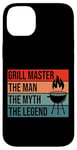 iPhone 14 Plus BBQ Smoker Grill Master The Man Myth Legend Retro Vintage Case